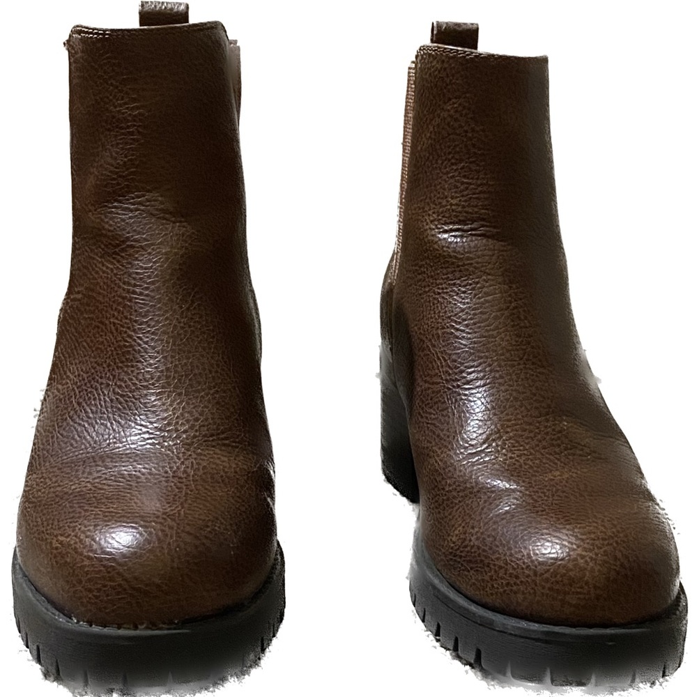 MIA Avya Brown Ankle Bootie Boots